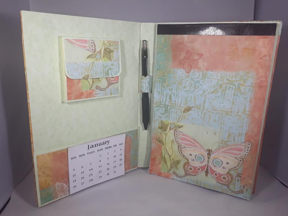 Customized Note Book Open
